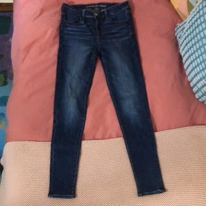 American Eagle Next-level-stretch high-rise jegging, size 8 Long
